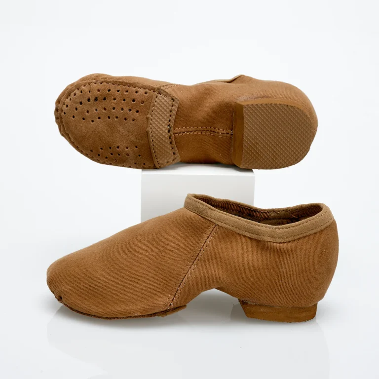 Children Jazz Shoes in Raven Shade Skin Tone