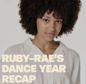 Ruby-Rae's dance year recap