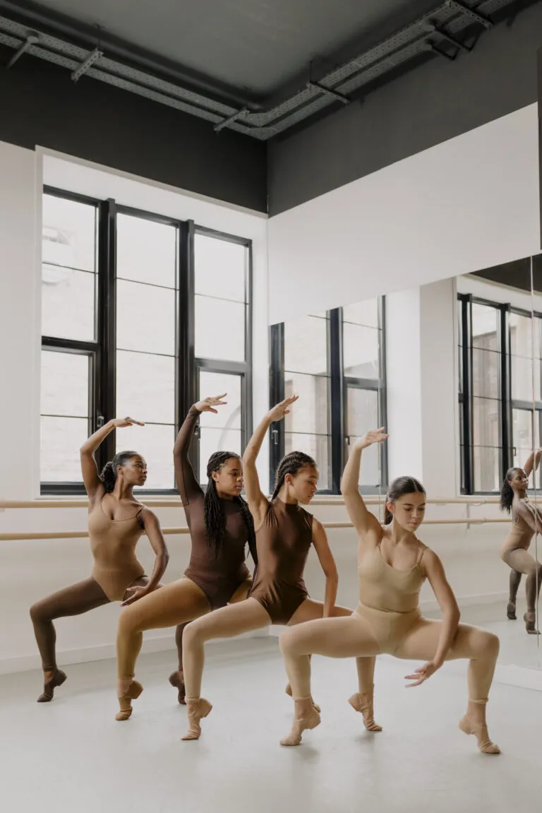 Shades Dancewear four skin tone shades: Bojangles, Raven, Uday and Pearl.